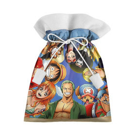 Подарочный 3D мешок с принтом One Piece в Санкт-Петербурге, 100% полиэстер | Размер: 29*39 см | anime | one piece | аниме | ван пис