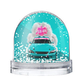 Снежный шар с принтом 2 JZ GTE в Санкт-Петербурге, Пластик | Изображение внутри шара печатается на глянцевой фотобумаге с двух сторон | 2jz gte | altezza | drift | jdm | toyota | альтеза | гонка | ждм
