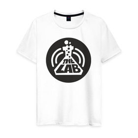 Мужская футболка хлопок с принтом The LAB в Санкт-Петербурге, 100% хлопок | прямой крой, круглый вырез горловины, длина до линии бедер, слегка спущенное плечо. | the lab gta grand theft auto гта радио