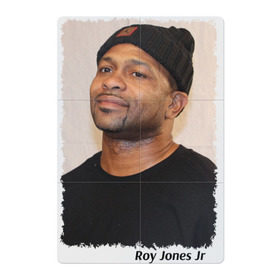 Магнитный плакат 2Х3 с принтом Рой Джонс младший в Санкт-Петербурге, Полимерный материал с магнитным слоем | 6 деталей размером 9*9 см | roy jones jr | бокс | рой джонс младший | чемпион
