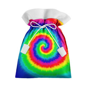 Подарочный 3D мешок с принтом Tie dye в Санкт-Петербурге, 100% полиэстер | Размер: 29*39 см | tie dye