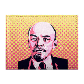 Обложка для студенческого билета с принтом Поп-арт. Ленин в Санкт-Петербурге, натуральная кожа | Размер: 11*8 см; Печать на всей внешней стороне | lenin | ильич | ленин | поп арт | ретро | ссср | товарищ