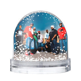 Снежный шар с принтом Wu-Tang Clan в Санкт-Петербурге, Пластик | Изображение внутри шара печатается на глянцевой фотобумаге с двух сторон | хип хоп