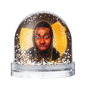 Водяной шар с принтом Wu-Tang Clan в Санкт-Петербурге, Пластик | Изображение внутри шара печатается на глянцевой фотобумаге с двух сторон | хип хоп