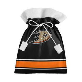 Подарочный 3D мешок с принтом Anaheim Ducks Selanne в Санкт-Петербурге, 100% полиэстер | Размер: 29*39 см | Тематика изображения на принте: anaheim ducks selanne | nhl | спорт | хоккей