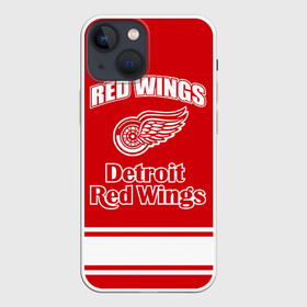 Чехол для iPhone 13 mini с принтом Detroit red wings в Санкт-Петербурге,  |  | detroit red wings | nhl | спорт | хоккей