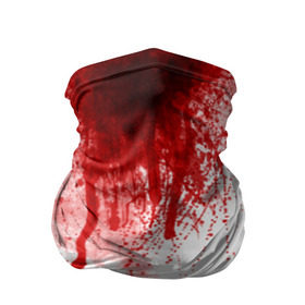 Бандана-труба 3D с принтом Кровь в Санкт-Петербурге, 100% полиэстер, ткань с особыми свойствами — Activecool | плотность 150‒180 г/м2; хорошо тянется, но сохраняет форму | halloween | без головы | кровь | праздник | тыква | хэллоуин