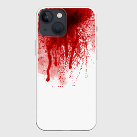 Чехол для iPhone 13 mini с принтом Кровь в Санкт-Петербурге,  |  | halloween | без головы | кровь | праздник | тыква | хэллоуин