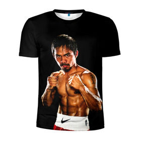 Мужская футболка 3D спортивная с принтом Менни Пакьяо в Санкт-Петербурге, 100% полиэстер с улучшенными характеристиками | приталенный силуэт, круглая горловина, широкие плечи, сужается к линии бедра | boxing | manny | pacquiao | бокс | боксер | знаменитость | мэнни | мэнни пакьяо | спорт