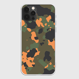 Чехол для iPhone 12 Pro Max с принтом Камуфляж в Санкт-Петербурге, Силикон |  | army | military | армейские | армия | камуфляж