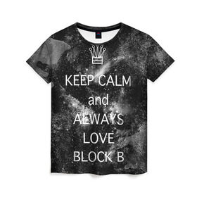 Женская футболка 3D с принтом Block b в Санкт-Петербурге, 100% полиэфир ( синтетическое хлопкоподобное полотно) | прямой крой, круглый вырез горловины, длина до линии бедер | block b | k pop | kpop | блок би | блоки | к поп | корейская попса | корея | кпоп | попса