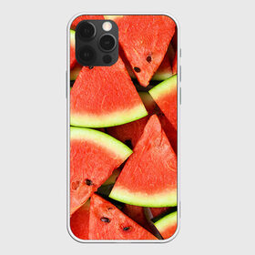 Чехол для iPhone 12 Pro Max с принтом Дольки арбуза в Санкт-Петербурге, Силикон |  | Тематика изображения на принте: арбуз | дольки арбуза | еда | фрукт | ягода