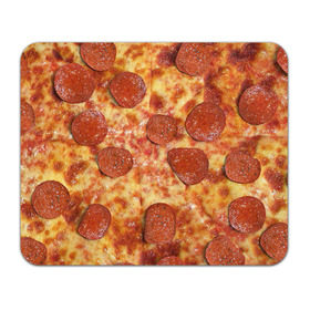 Коврик прямоугольный с принтом Пицца в Санкт-Петербурге, натуральный каучук | размер 230 х 185 мм; запечатка лицевой стороны | pizza | еда | пицца | фастфуд