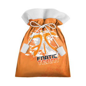 Подарочный 3D мешок с принтом Fnatic team в Санкт-Петербурге, 100% полиэстер | Размер: 29*39 см | Тематика изображения на принте: 