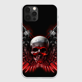 Чехол для iPhone 12 Pro Max с принтом Череп с оружием в Санкт-Петербурге, Силикон |  | skull | skulls | неудержимые | череп | черепа