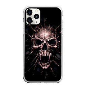 Чехол для iPhone 11 Pro матовый с принтом Scary skull в Санкт-Петербурге, Силикон |  | skull | skulls | череп | черепа