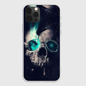 Чехол для iPhone 12 Pro с принтом Skull eyes в Санкт-Петербурге, силикон | область печати: задняя сторона чехла, без боковых панелей | Тематика изображения на принте: skull | skulls | череп | черепа