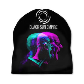 Шапка 3D с принтом Black Sun Empire в Санкт-Петербурге, 100% полиэстер | универсальный размер, печать по всей поверхности изделия | empire