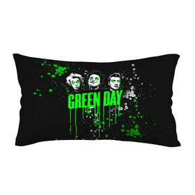Подушка 3D антистресс с принтом Green Day в Санкт-Петербурге, наволочка — 100% полиэстер, наполнитель — вспененный полистирол | состоит из подушки и наволочки на молнии | green day | rock | грин дей | рок
