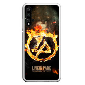 Чехол для Honor 20 с принтом Linkin Park в Санкт-Петербурге, Силикон | Область печати: задняя сторона чехла, без боковых панелей | linkin park | rock | линкин парк | рок