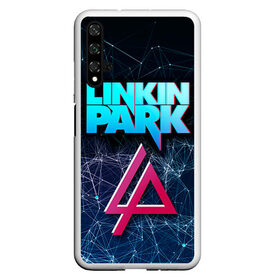 Чехол для Honor 20 с принтом Linkin Park в Санкт-Петербурге, Силикон | Область печати: задняя сторона чехла, без боковых панелей | linkin park | rock | линкин парк | рок
