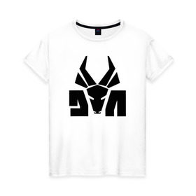 Женская футболка хлопок с принтом Die Antwoord в Санкт-Петербурге, 100% хлопок | прямой крой, круглый вырез горловины, длина до линии бедер, слегка спущенное плечо | 