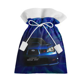 Подарочный 3D мешок с принтом Subaru в Санкт-Петербурге, 100% полиэстер | Размер: 29*39 см | Тематика изображения на принте: impreza | jdm | sti | subaru | wrx