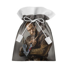 Подарочный 3D мешок с принтом Флоки в Санкт-Петербурге, 100% полиэстер | Размер: 29*39 см | vikings | вальхалла | викинги | рагнар лодброк | сериалы | флоки
