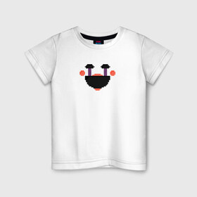 Детская футболка хлопок с принтом Five nights at Freddy`s Puppet в Санкт-Петербурге, 100% хлопок | круглый вырез горловины, полуприлегающий силуэт, длина до линии бедер | фнаф