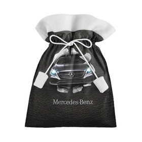 Подарочный 3D мешок с принтом Mercedes в Санкт-Петербурге, 100% полиэстер | Размер: 29*39 см | amg | benz | mercedes | бенс | бенц | кожа | мерседес