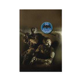 Обложка для паспорта матовая кожа с принтом Военная разведка в Санкт-Петербурге, натуральная матовая кожа | размер 19,3 х 13,7 см; прозрачные пластиковые крепления | разведка