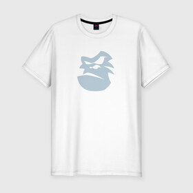 Мужская футболка премиум с принтом Горилла в Санкт-Петербурге, 92% хлопок, 8% лайкра | приталенный силуэт, круглый вырез ворота, длина до линии бедра, короткий рукав | новый год | обезьяна | символ года | символ года   обезьяна.горилла