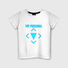 Детская футболка хлопок с принтом VIP Persona в Санкт-Петербурге, 100% хлопок | круглый вырез горловины, полуприлегающий силуэт, длина до линии бедер | bf battlefield