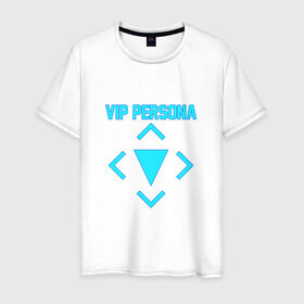 Мужская футболка хлопок с принтом VIP Persona в Санкт-Петербурге, 100% хлопок | прямой крой, круглый вырез горловины, длина до линии бедер, слегка спущенное плечо. | bf battlefield