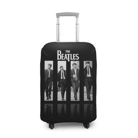 Чехол для чемодана 3D с принтом The Beatles в Санкт-Петербурге, 86% полиэфир, 14% спандекс | двустороннее нанесение принта, прорези для ручек и колес | beatles | rock | the beatles | битлз | битлс | битлы | рок