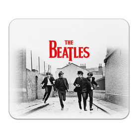 Коврик прямоугольный с принтом The Beatles в Санкт-Петербурге, натуральный каучук | размер 230 х 185 мм; запечатка лицевой стороны | Тематика изображения на принте: beatles | rock | the beatles | битлз | битлс | битлы | рок