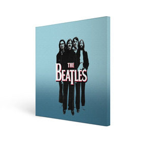Холст квадратный с принтом The Beatles в Санкт-Петербурге, 100% ПВХ |  | beatles | rock | the beatles | битлз | битлс | битлы | рок