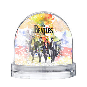 Снежный шар с принтом The Beatles в Санкт-Петербурге, Пластик | Изображение внутри шара печатается на глянцевой фотобумаге с двух сторон | beatles | rock | the beatles | битлз | битлс | битлы | рок
