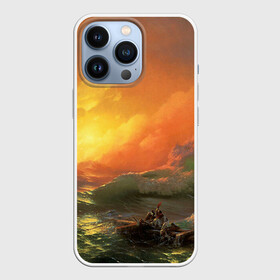 Чехол для iPhone 13 Pro с принтом Айвазовский   9 Вал в Санкт-Петербурге,  |  | 9 вал | айвазовский | вал | девятый | картина | море | пейзаж | феодосия | художник | черное | шторм