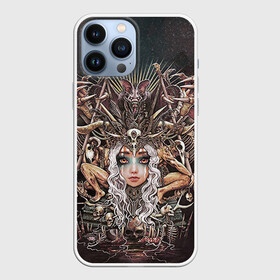Чехол для iPhone 13 Pro Max с принтом Королева мертвых в Санкт-Петербурге,  |  | арт | девушка | королева | королева мертвых | кристофер ловелл | мода | некромантия | стиль | фэнтези
