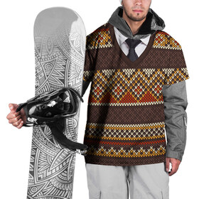 Накидка на куртку 3D с принтом Свитер в Санкт-Петербурге, 100% полиэстер |  | new year | sweater | winter | зима | новый год | рождество | с новым годом | сhristmas | свитер