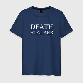 Мужская футболка хлопок с принтом Bones Sesh Death Stalker в Санкт-Петербурге, 100% хлопок | прямой крой, круглый вырез горловины, длина до линии бедер, слегка спущенное плечо. | bones | death stalker | deathstalker | rap | rapteamsesh | sesh | teamsesh