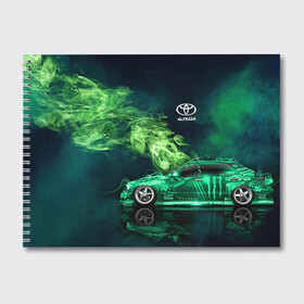 Альбом для рисования с принтом Toyota Altezza в Санкт-Петербурге, 100% бумага
 | матовая бумага, плотность 200 мг. | altezza | jdm | toyota | альтеза | ждм | тоёта | тойота