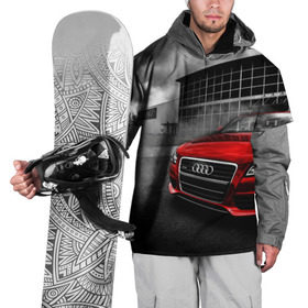 Накидка на куртку 3D с принтом Audi в Санкт-Петербурге, 100% полиэстер |  | Тематика изображения на принте: audi | ауди