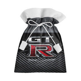 Подарочный 3D мешок с принтом Nissan GTR в Санкт-Петербурге, 100% полиэстер | Размер: 29*39 см | gtr | nismo | nissan | nissan gtr | гтр | низмо | ниссан
