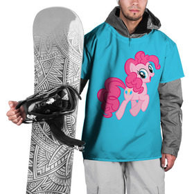 Накидка на куртку 3D с принтом My Little Pony в Санкт-Петербурге, 100% полиэстер |  | friendship is magic | mlp | my little pony | pinky pie | pony | swag | дружба | литл пони | мой маленький пони | пони | поняши | поняшки | сваг | свэг | чудо