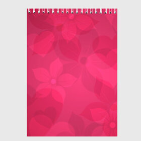 Скетчбук с принтом Pink в Санкт-Петербурге, 100% бумага
 | 48 листов, плотность листов — 100 г/м2, плотность картонной обложки — 250 г/м2. Листы скреплены сверху удобной пружинной спиралью | розовый