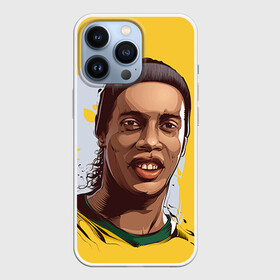 Чехол для iPhone 13 Pro с принтом Ronaldinho в Санкт-Петербурге,  |  | Тематика изображения на принте: football | ronaldinho | роналдиньо | футбол | футболист