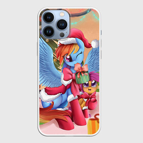 Чехол для iPhone 13 Pro Max с принтом My Little Pony в Санкт-Петербурге,  |  | friendship is magic | mlp | my little pony | new year | pinky pie | swag | дружба   это чудо | мой маленький пони | новый год | пони | поняши | поняшки | с новым годом | сваг | свэг