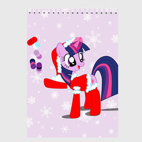 Скетчбук с принтом My Little Pony в Санкт-Петербурге, 100% бумага
 | 48 листов, плотность листов — 100 г/м2, плотность картонной обложки — 250 г/м2. Листы скреплены сверху удобной пружинной спиралью | friendship is magic | mlp | my little pony | new year | pinky pie | swag | дружба   это чудо | мой маленький пони | новый год | пони | поняши | поняшки | с новым годом | сваг | свэг